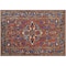 Gel Pro NeverMove Esther 24 in. W X 34 in. L Vintage Red Tribal Polyester Door Mat 107-1-2434-EHVR - alternate 1